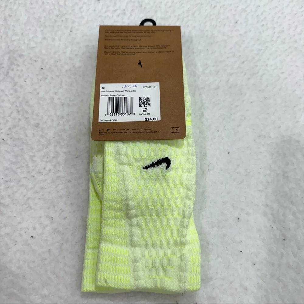 Nike Yellow Unicorn Socks